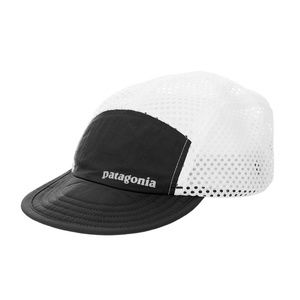 Patagonia Duck Bill Cap Black White Mesh Unisex Men Women
